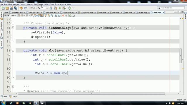 Java Netbeans in Hindi #7 | Demo on Scrollbars смотреть онлайн