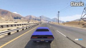 GTA 5 ONLINE - GAUNTLET CLASSIC VS GAUNTLET HELLFIRE VS GAUNTLET VS REDWOOD (WHICH IS FASTEST?)