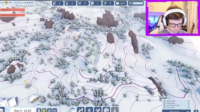 Snowtopia: Ski Resort Tycoon - Fluffy! смотреть онлайн