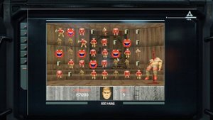 DOOM (2016) Сыграйте в игру "Разнеси демона". Мини игра пасхалка.