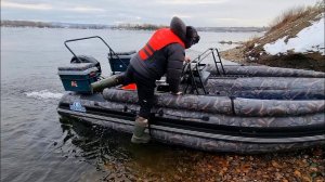 ПРОСТО и УДОБНО. ТРАПИК СТУПЕНЬКА в ПВХ лодку.