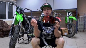 Обзор очков для мотокросса Leatt Velocity 6.5. Пуленепробиваемая маска.