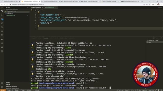 Scrubing Github History of Sensitive Data смотреть онлайн