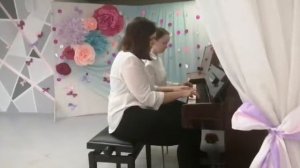 Шубина Анна и Макерова Ксения / И. Брамс "Венгерский танец" №2