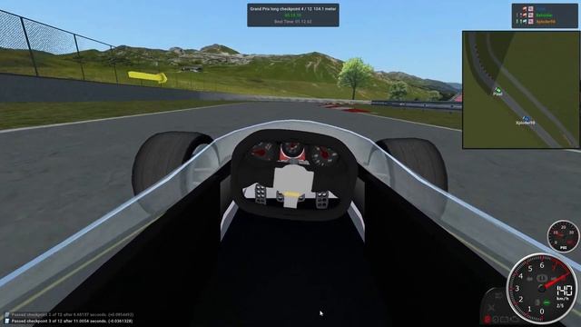 Rigs of Rods, Me Vs. Xploder98 on F1 Test Track смотреть онлайн