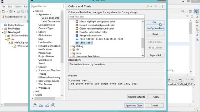 How to Increase the Font Size in Eclipse IDA смотреть онлайн