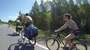 велосипед с прицепом :)