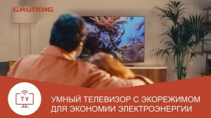 Телевизор Grundig с режимом экономии электроэнергии