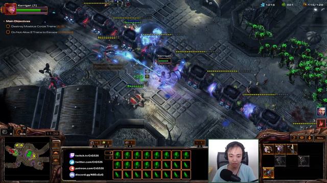 4 Base Commanders: Kerrigan | Starcraft II Co-Op смотреть онлайн