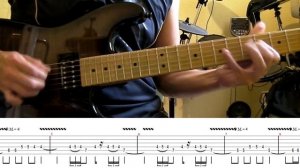 Metallica - Orion 1st guitar solo lesson (with tablatures and backing tracks)