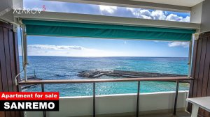 Apartment for sale in Sanremo with sea view