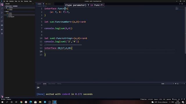 Typescript. Дженерики или обобщения.