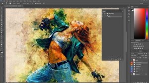 Stain Photoshop Action Tutorial