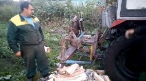 Дровакол механический