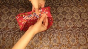 Как повязать платок? Рожки. Народный платок