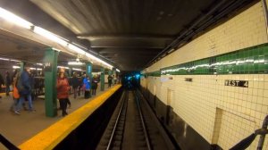 ⁴ᴷ⁶⁰ NYC Subway Timelapse - The C Local to Euclid Avenue