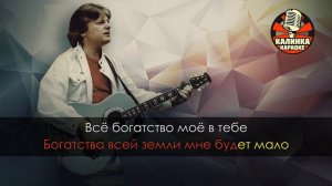 Юрий Антонов - Моё богатство (Караоке)