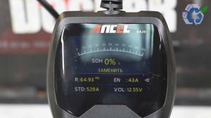Аккумуляторный тестер Ancel BA201. (Konnwei KW600).  ОБЗОР.