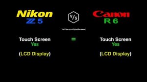 Nikon Z5 vs Canon EOS R6