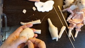 Текстильная кукла МК часть 2 | How to sew a textile doll with your own hands