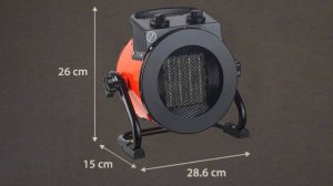 Пушка тепловая Equation Вскрываем вместе