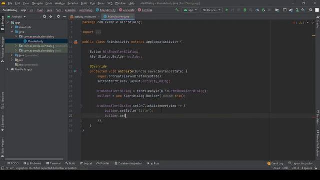 ANDROID - ALERT DIALOG TUTORIAL IN JAVA смотреть онлайн