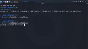 Install Volatility on Kali Linux (including M1 Mac CPU)