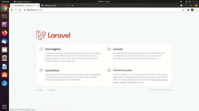 I Will Install Laravel App Using LEMP Stack