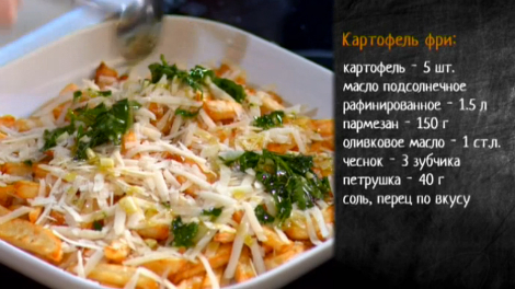 Рецепт картофеля фри