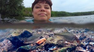 Купаться без купальника _ подводная съемка.
