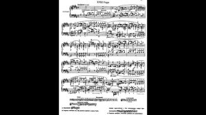 Иоганн Себастьян Бах ХТК 1 том Соль диез минор J.S.Bach Prelude and fugue in Gis moll (minor) ноты