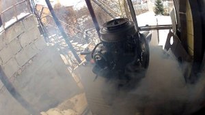 Заводим зимой Ветерок 12 Ветерок 8 + попандос с Ветерком