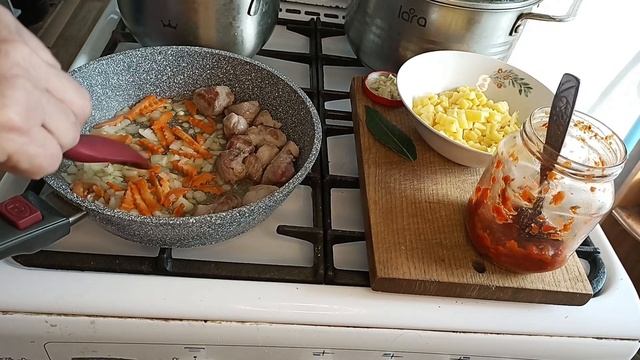 Рисовый суп с мясом. Необычный рецепт.