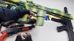 Nerf Gun M32 Granade Launcher - Double Barrel Shotgun- Toy Gun - Desert Eagle- Toy Guns Collection#