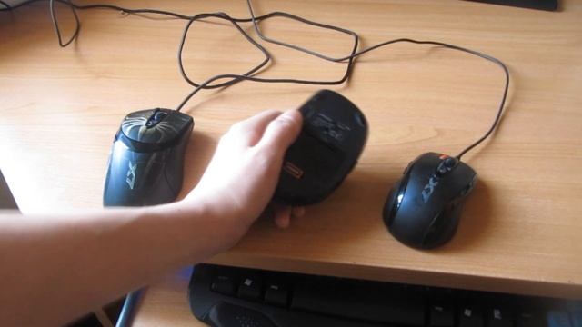 Сравнение игровых мышек x7 XL-747H VS XL-750MK мини VS R4