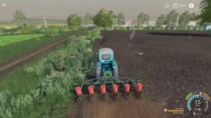 FS 19 - Купил ТРАКТОР у механика.  Посадил подсолнух.  Купил прицеп к ниве - Фермер в БАЛДЕЙКИНО #