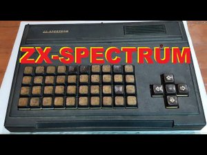 ZX Spectrum игровой компьютер 1988 г.в. Обзор, внутри 20 рижих КМок