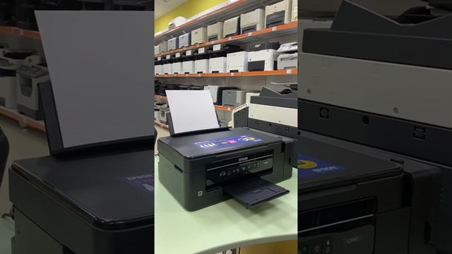 Демонстрация работы МФУ EPSON L3060