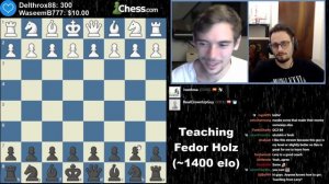 Chess Lesson with Poker Star Fedor Holz | Intermediate Strategy and Analysis