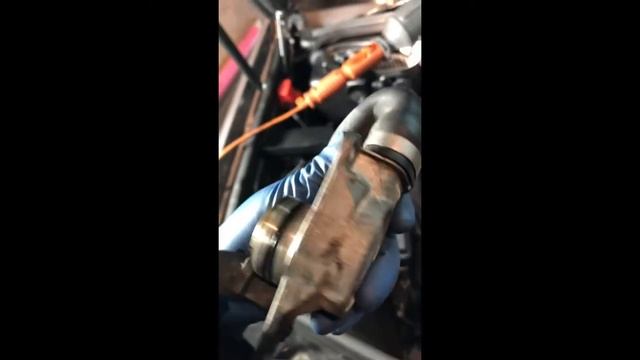 How to replace PCV Valve in Bluetec Mercedes. Oil consumption fix. смотреть онлайн