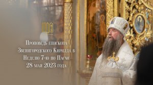 Проповедь епископа Звенигородского Кирилла в Неделю 7-ю по Пасхе