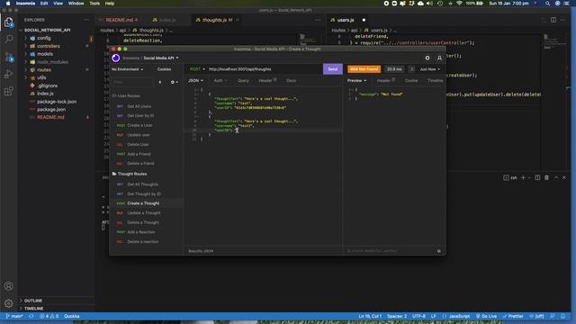 Social Media Network API смотреть онлайн