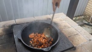 Бигус - капуста с мясом по-польски в казане!