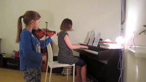 Luize (9) plays Ballade by Charles Dancla