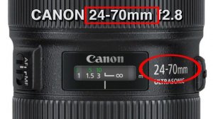 РАСШИФРОВКА названия объектива! КАК узнать фокусное расстояние объектива?