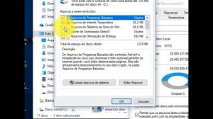 como limpar os arquivos temporarios do seu computador