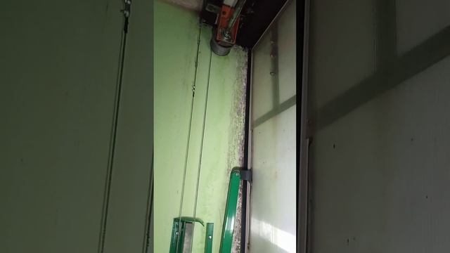 Ворота для гаража подъемные, самодельные. смотреть онлайн