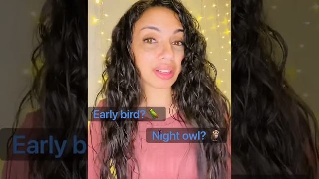 Are you an early bird or a night owl? | English 101 with Maro