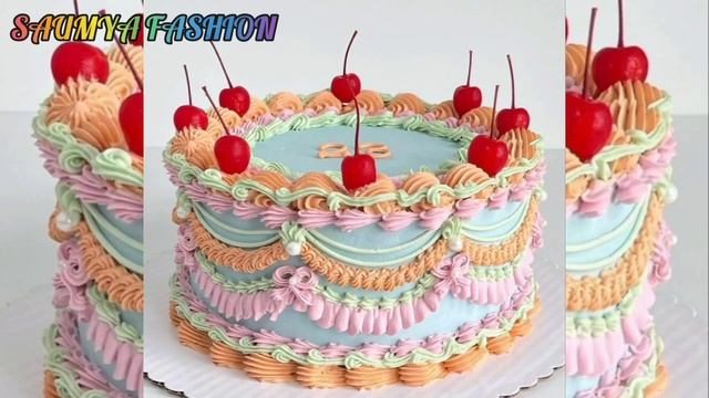 ?Round Cake Decorating Ideas 2023/New Cake Design 2023/Round Shape Cake/Birthday Cake Design#2023