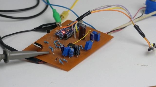 Металлоискатель Пират/Осциллограммы, поиск неисправностей/Часть 1